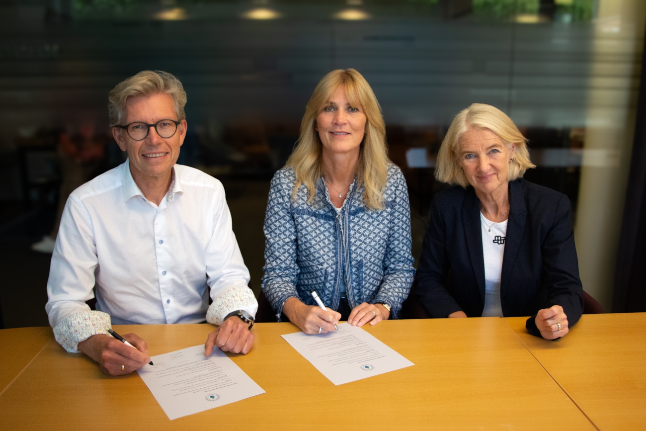 Styreleder i RørNorge og adm. dir. i Bravida Tore Bakke, adm. dir. i Konekta Line Ekroll Dyb, og adm. dir. i RørNorge, Marianne W. Røiseland.