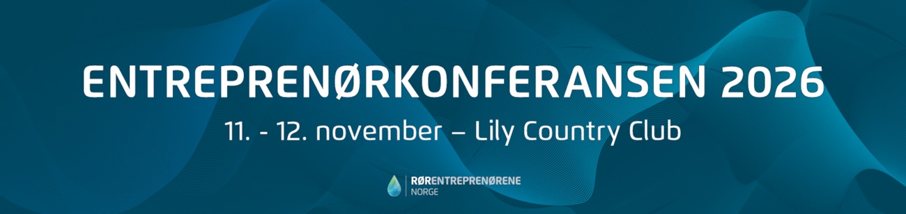Banner med teksten Entreprenørkonferansen 2026