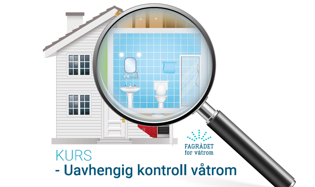 Bilde av Kurset i Uavhengig kontroll (SAK 10) - våtrom er utviklet av Fagrådet for våtrom i samarbeid med Vinger Takst og Byggvurdering (VTB AS).