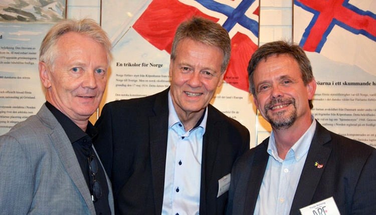 ENIGE OM VILKÅRENE: Daglig leder Bjarne Haugland VVP (til venstre), administrerende direktør Tor Backe i RørNorge og daglig leder Terje Røising i NRF. Foto: VVS-forum