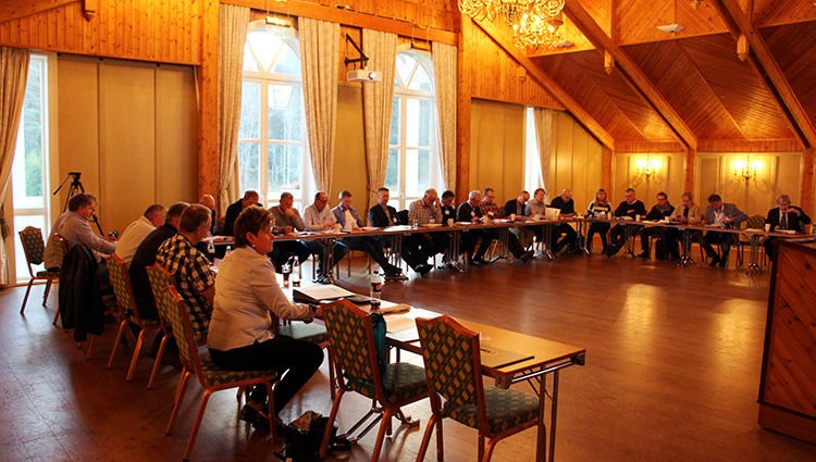 Flere av rørbransjens største aktører var i forrige uke samlet til entreprenørkonferanse på Losby gods på Lørenskog.
