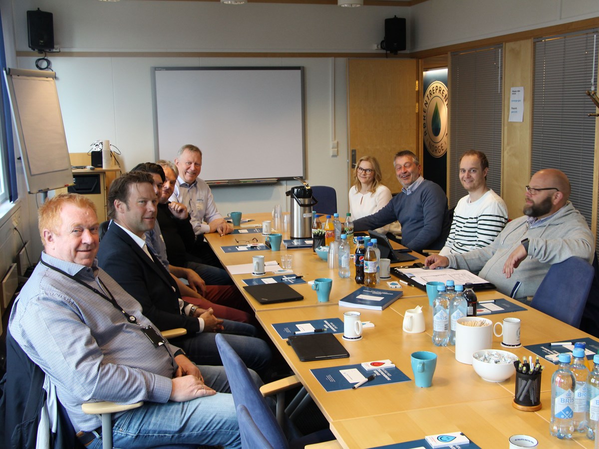 Representanter fra noen av samarbeidspartnerne til Rørentreprenørene Norge som har begynt planleggingen av deltakelsen på Bygg Reis Deg 2019.