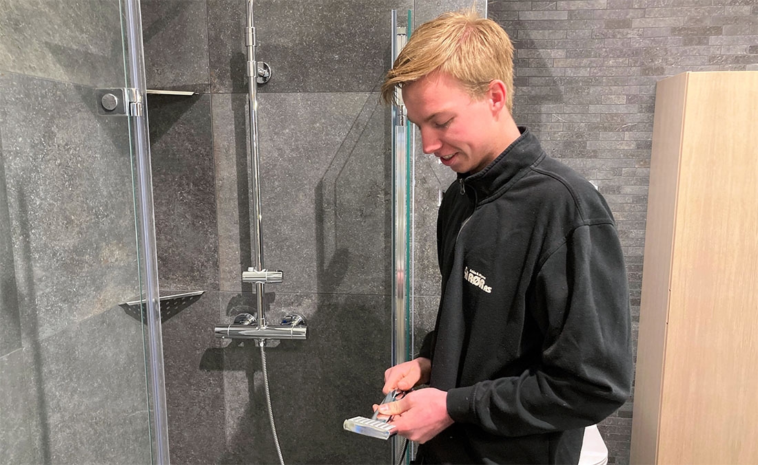 Lærling Markus Grefslie