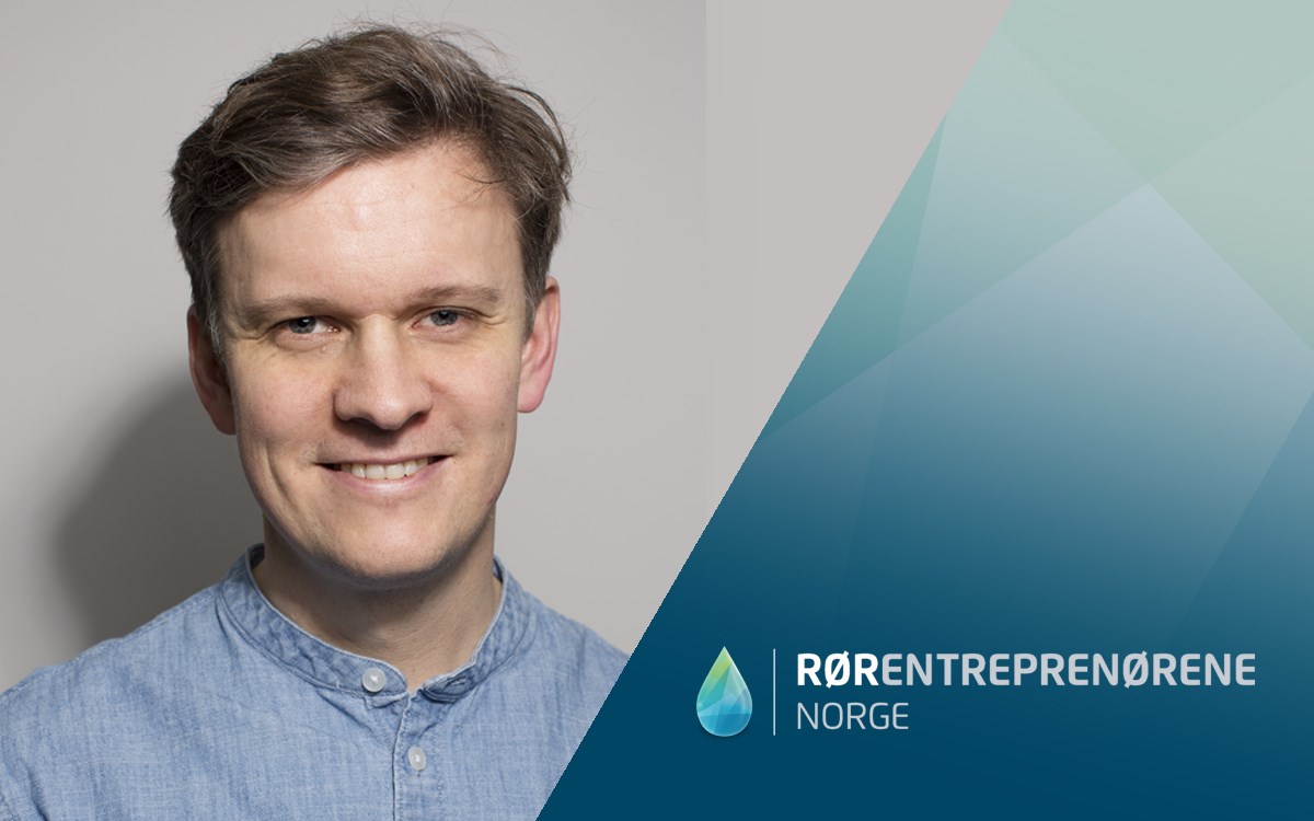 Henrik S. Berg-Olsen blir fagsjef i Rørentreprenørene Norge.