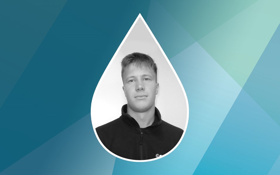 Kasper Kile representerer Agder i rørleggerfaget under Yrkes-NM 2022.