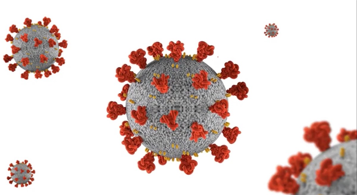 smittevernkurs - illustrasjonsbilde av koronavirus